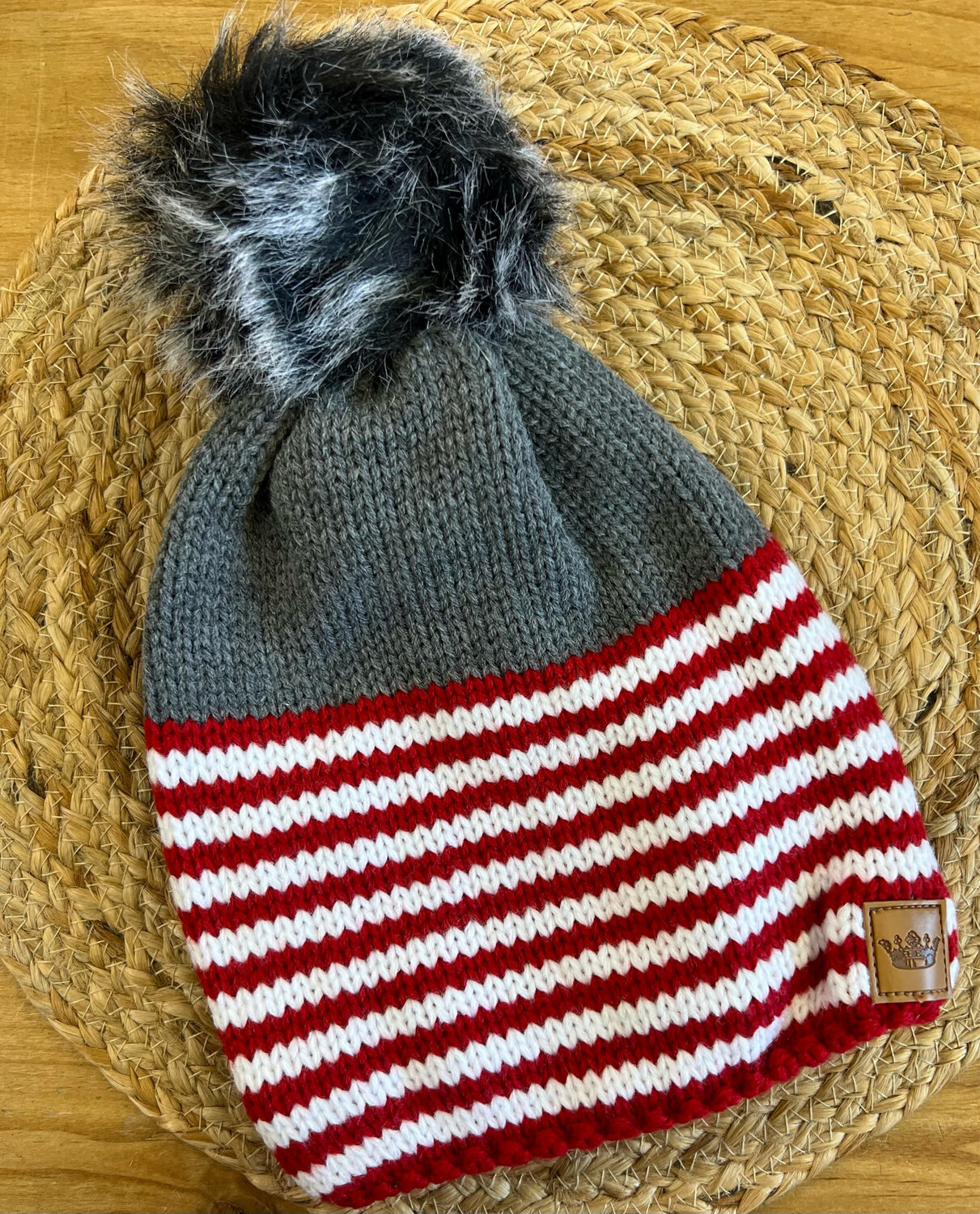 Panache Red Stripe Hat