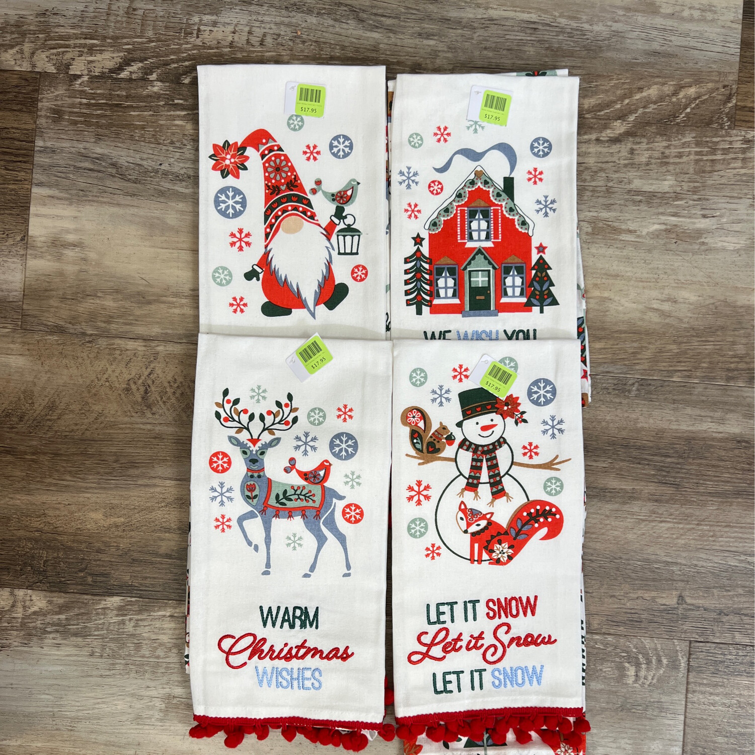 Nordic Holiday Towel Sets