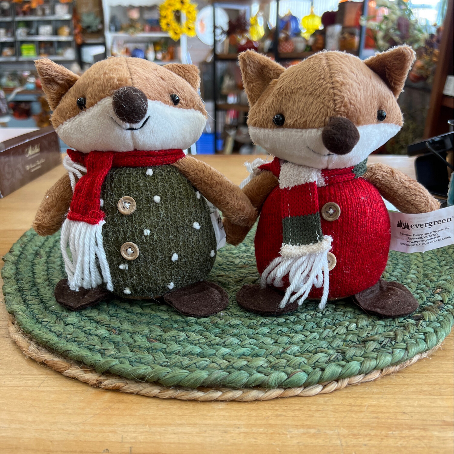 7&quot; Fabric Fox Plush