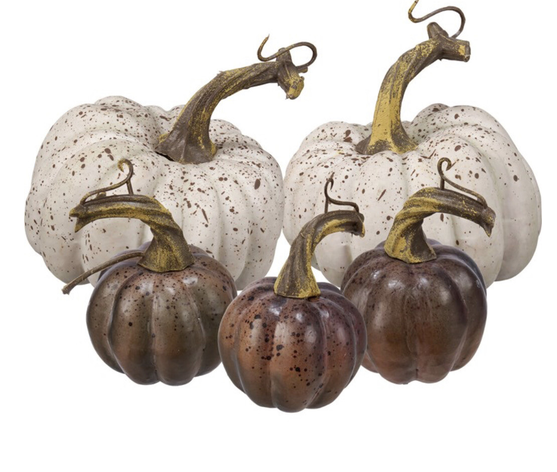 Speckled Greens Pumpkin Set Speckled Greens Pumpkin Set
