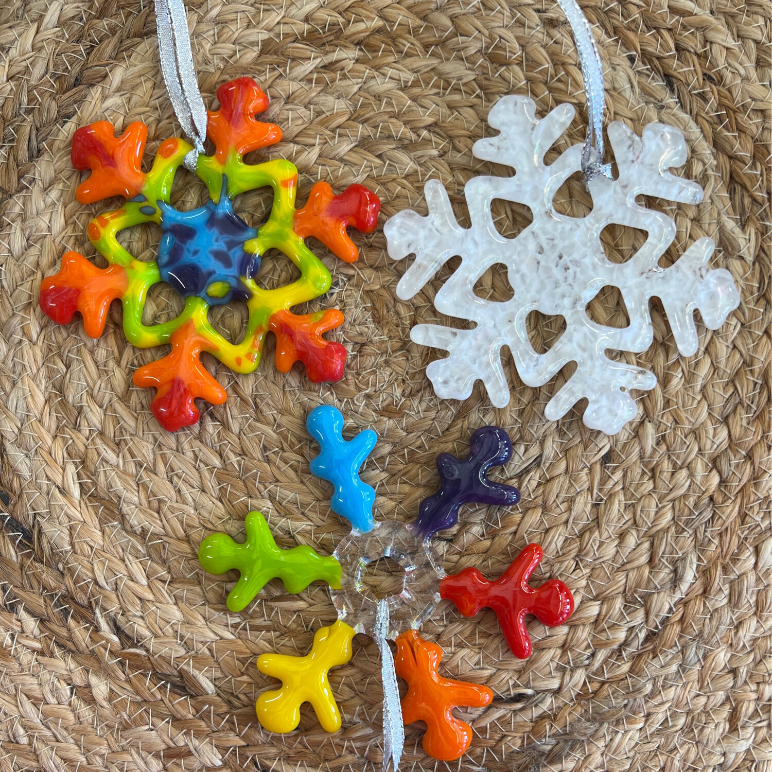 Paulie&#39;s Studio Locally Made Glass Ornaments