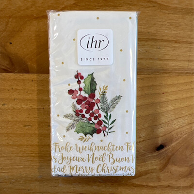 Mistletoe Pocket Tissue