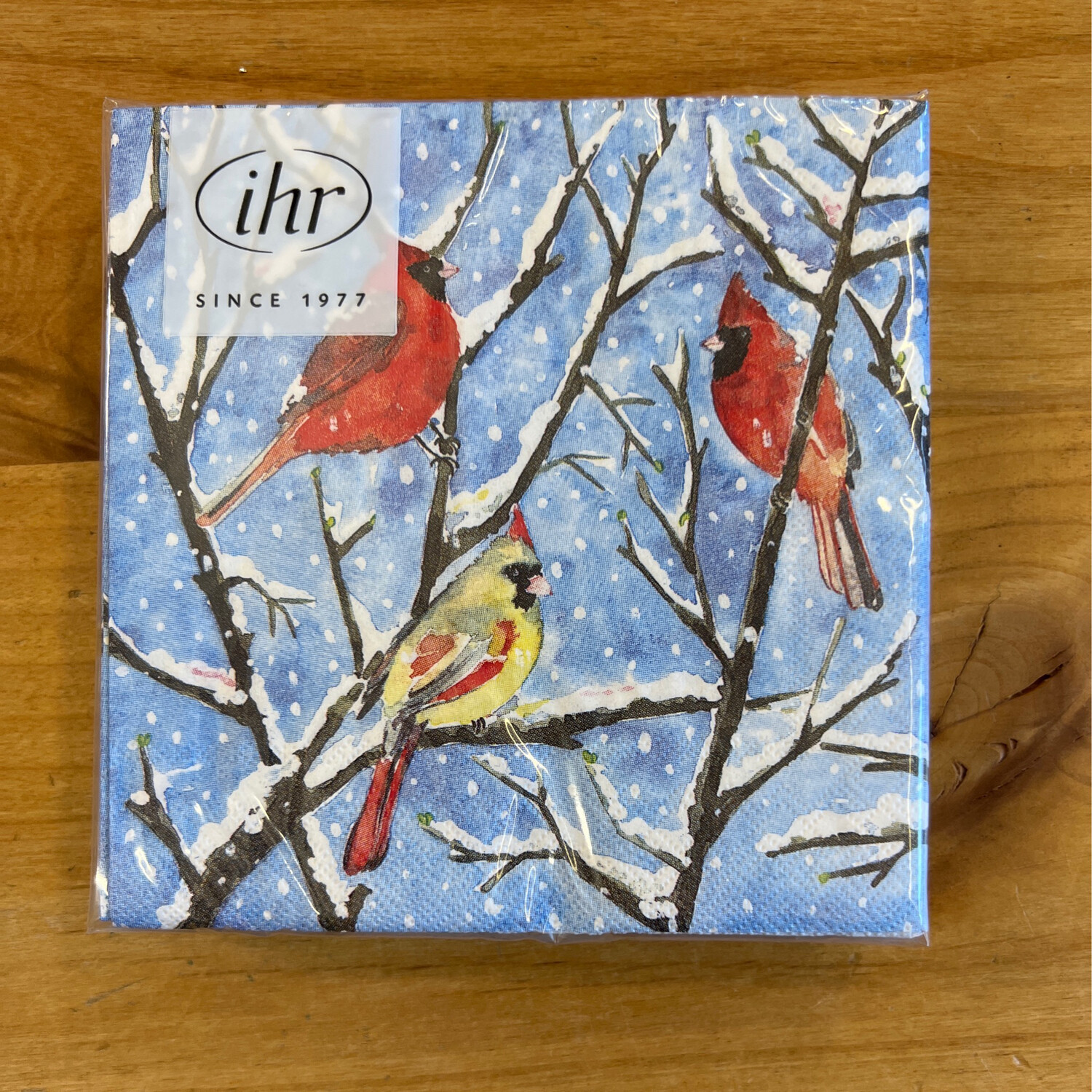 Winter Birds Cocktail Napkins