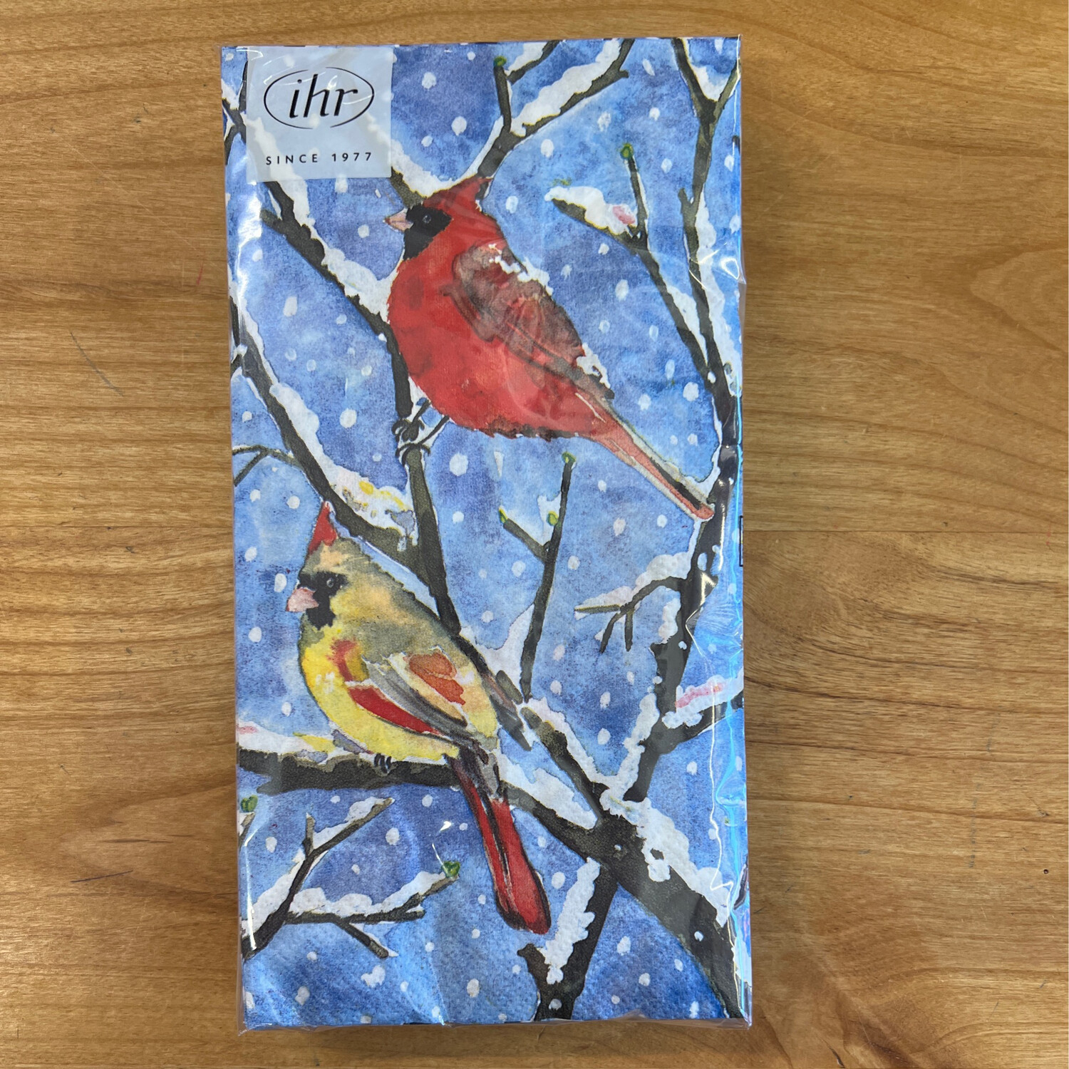 Winter Birds Guest Towels