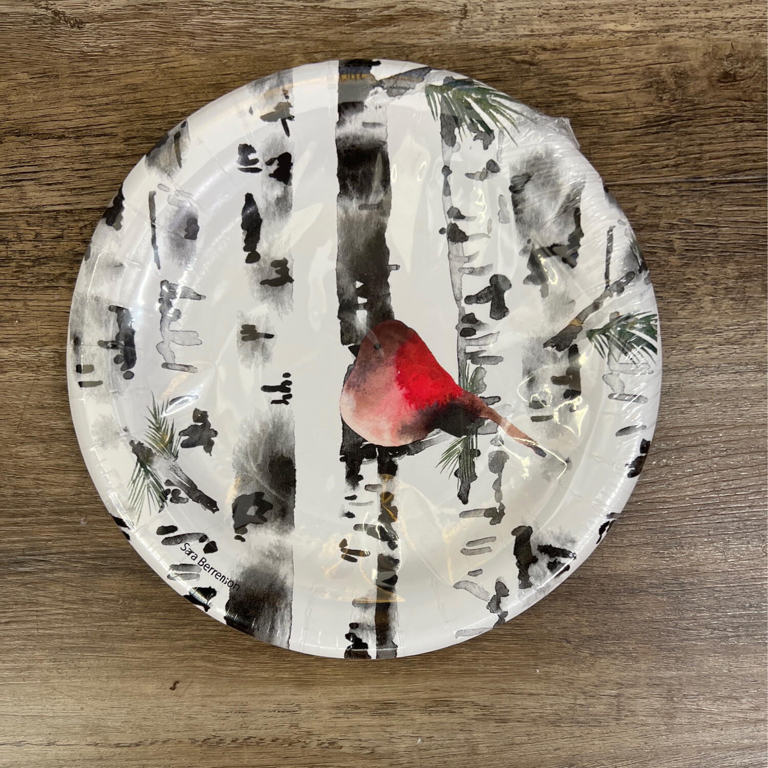 Bird in Birch 8" Dessert Plates