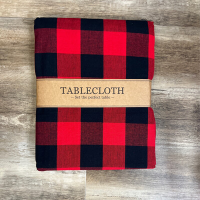 Buffalo Check 60 x 84 Tablecloth