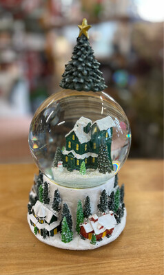 10" Home Scene Water Globe 10" Home Scene Water Globe