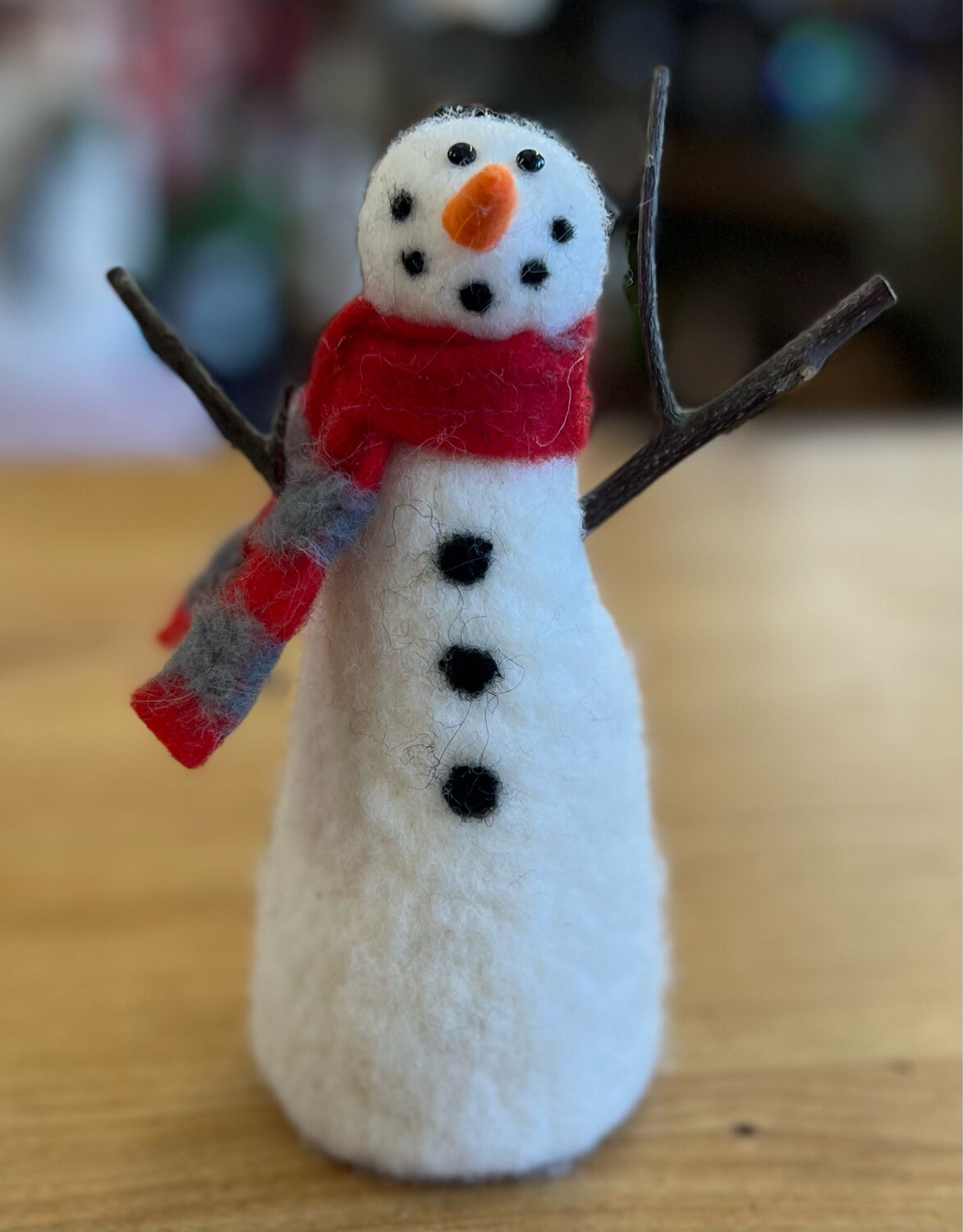 Smiling Soft Snowman