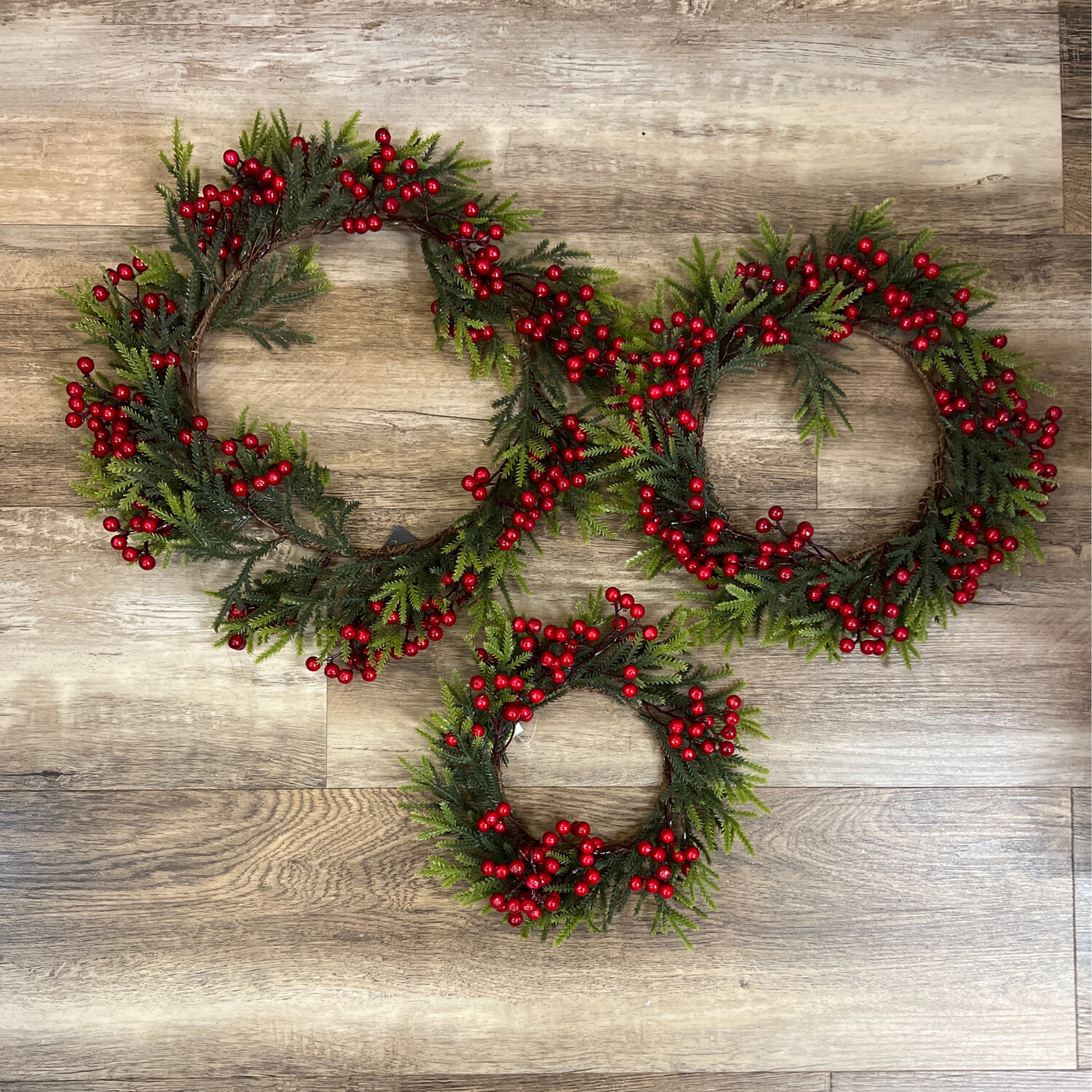 Berry &amp; Pine Wreaths