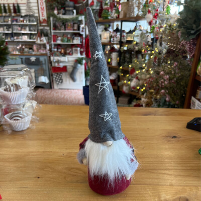 12" Star Embroidered Gnome