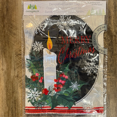 Merry Christmas Holly Flag Merry Christmas Holly Flag