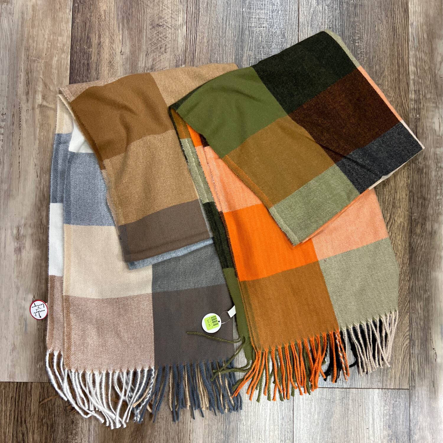 Cashmere Plaid Scarf