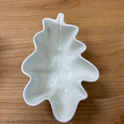Ivory Leaf Bowl