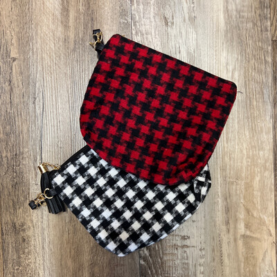 Houndstooth Pouch