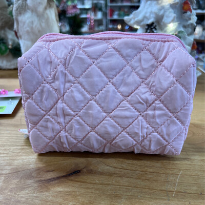 Quilted Make Up Pouch