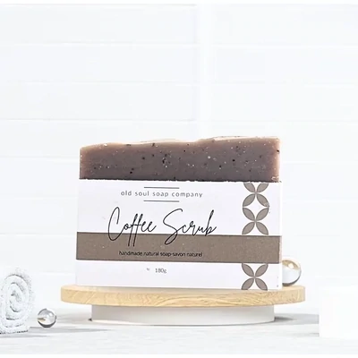 Old Soul Coffee Scrub Bar Soap