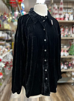 Macey Velvet Cozy Top Macey Velvet Cozy Top