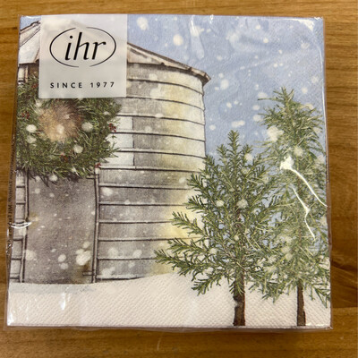 Christmas Silo Cocktail Napkins