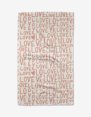 Geometry Love Collection Tea Towels