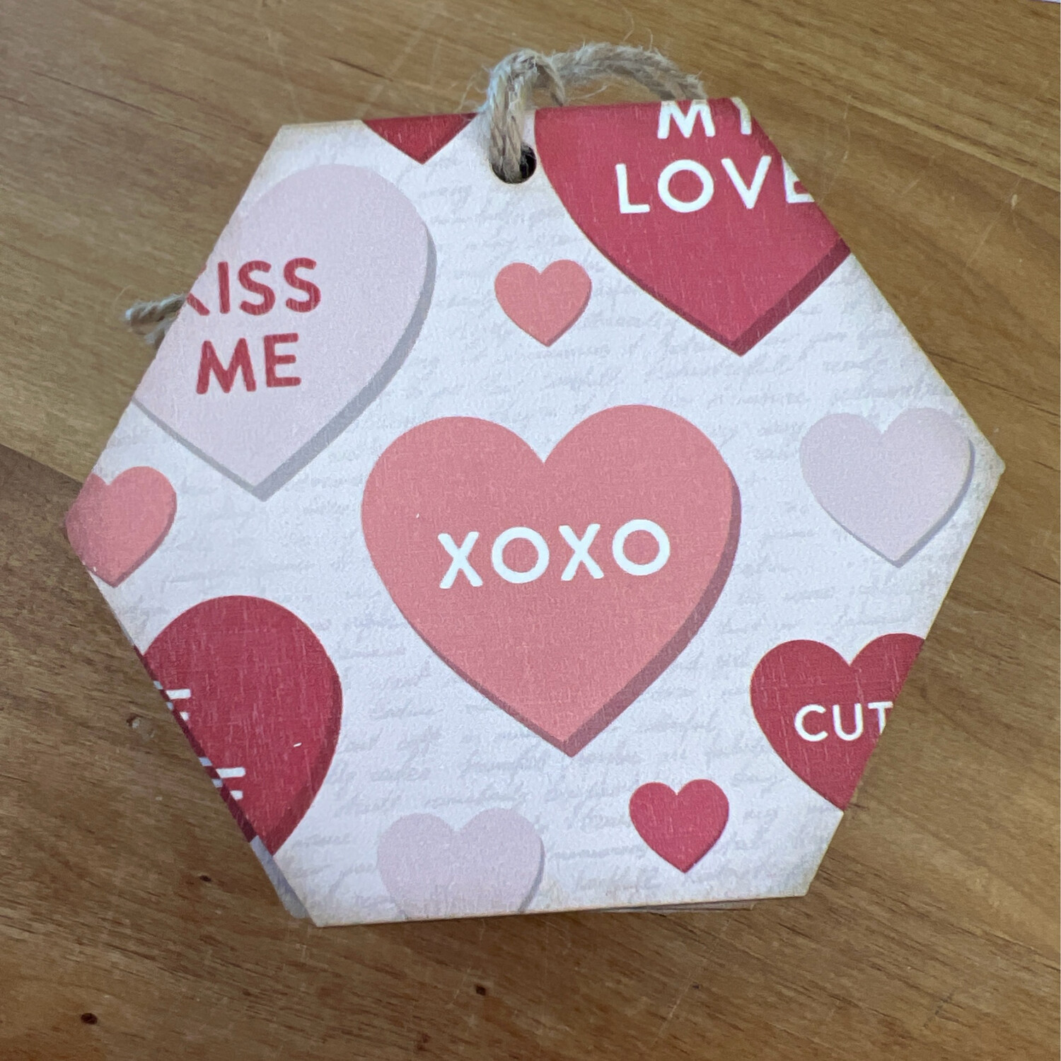 Candy Hearts Ornament