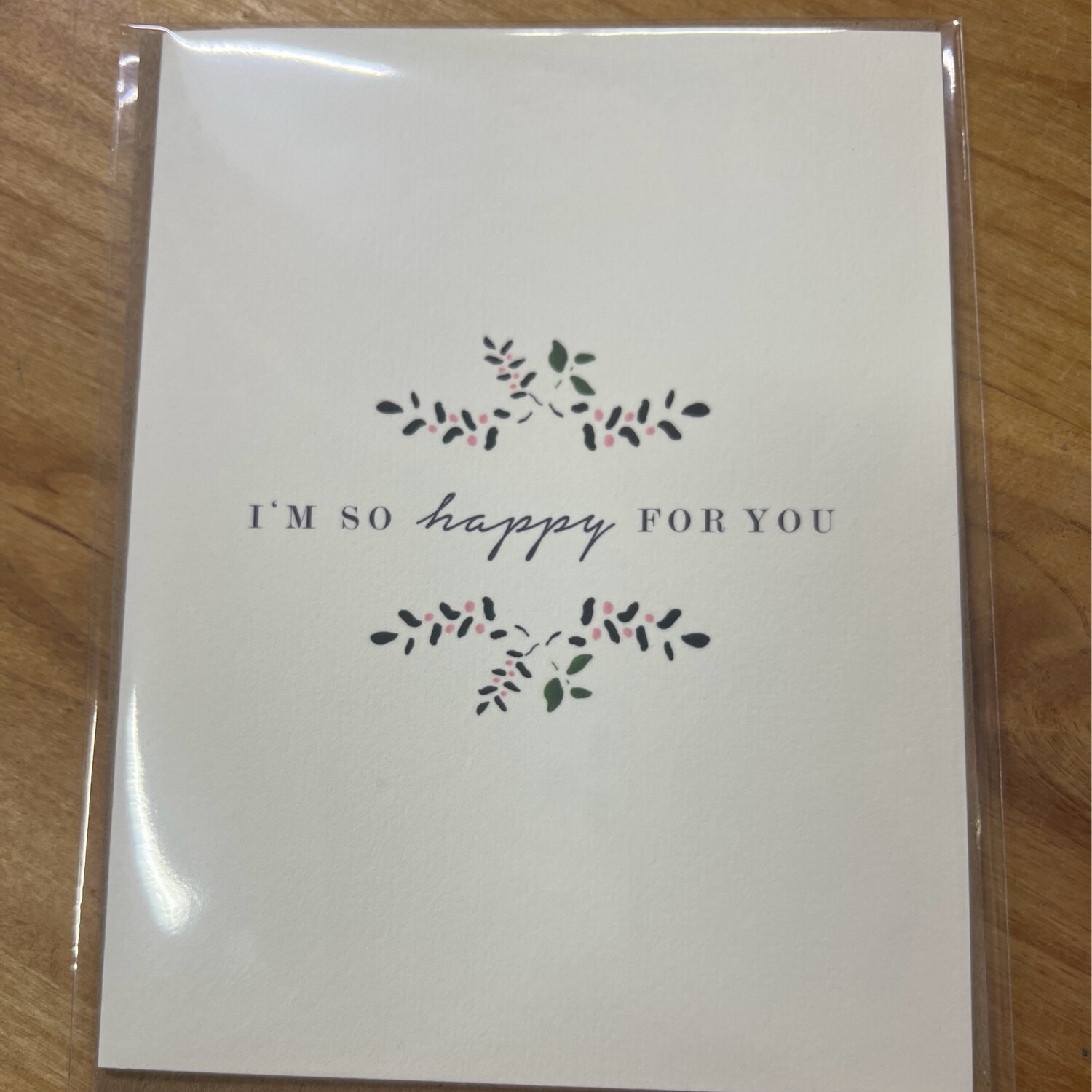 Happy For You Dainty Floral Card