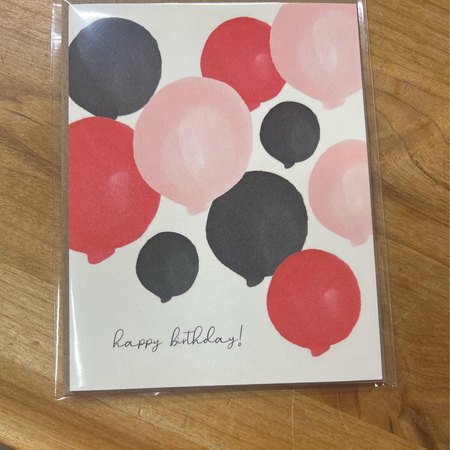 Birhtday Balloons Card