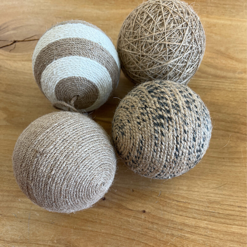 Natural Jute Ball Orbs