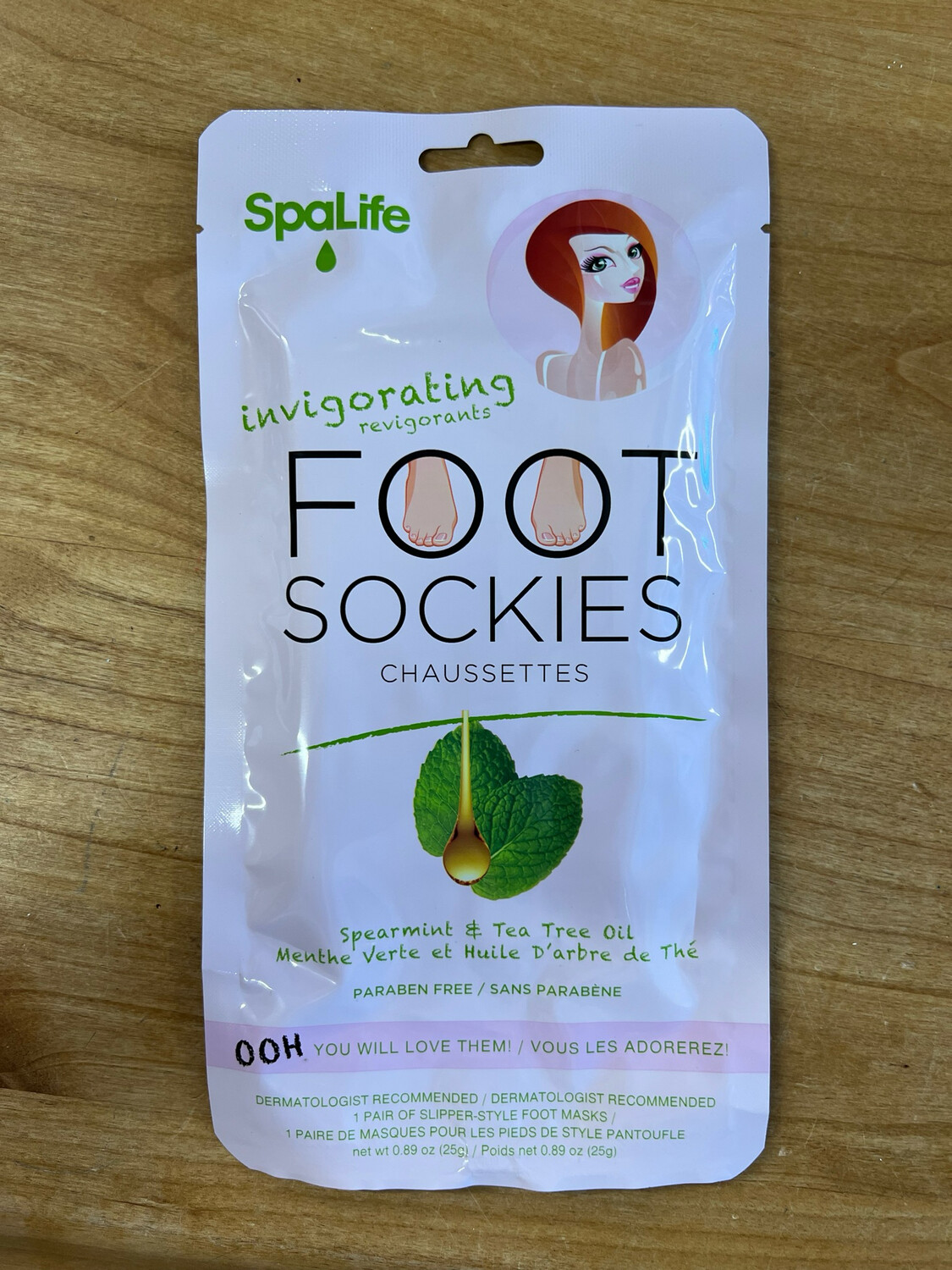Invigorating Foot Spearmint Foot Socks