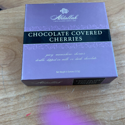 Abdallah 4oz Chocolate Covered Cherries