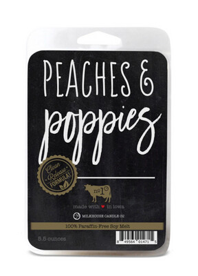 Milkhouse Peaches & Poppies Fragrance Melts