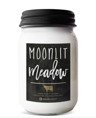 Milkhouse 13oz Moonlit Meadow Mason Jar Candle