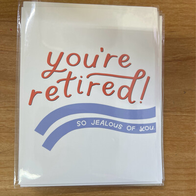 Retired Jealous Card