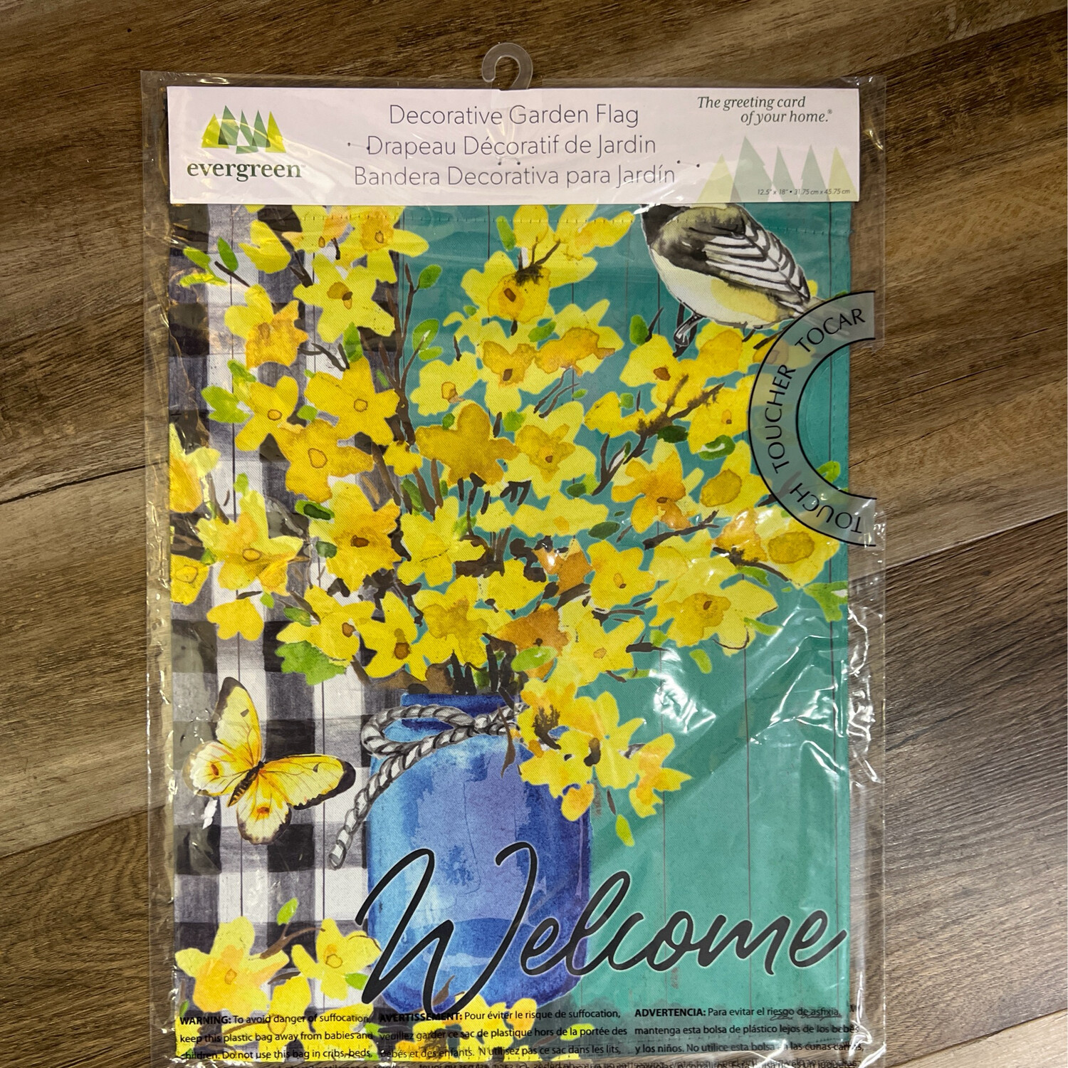 Spring Forsythia Garden Flag Spring Forsythia Garden Flag