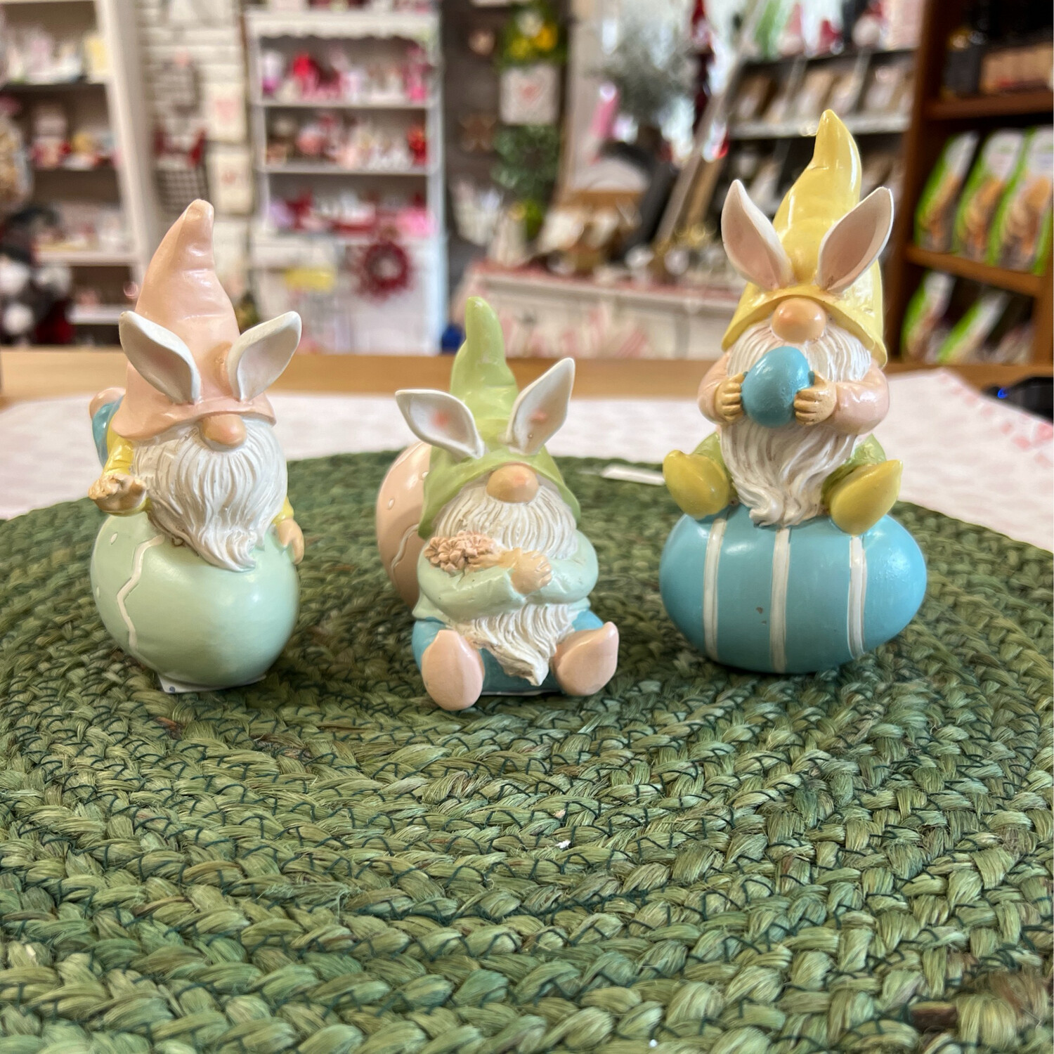 Easter Gnomes on Eggs Easter Gnomes on Eggs