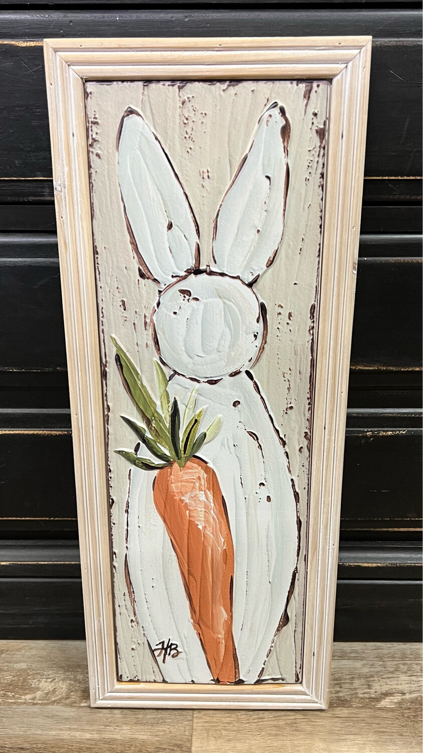 22" Embossed Bunny Wall Decor 22" Embossed Bunny Wall Decor