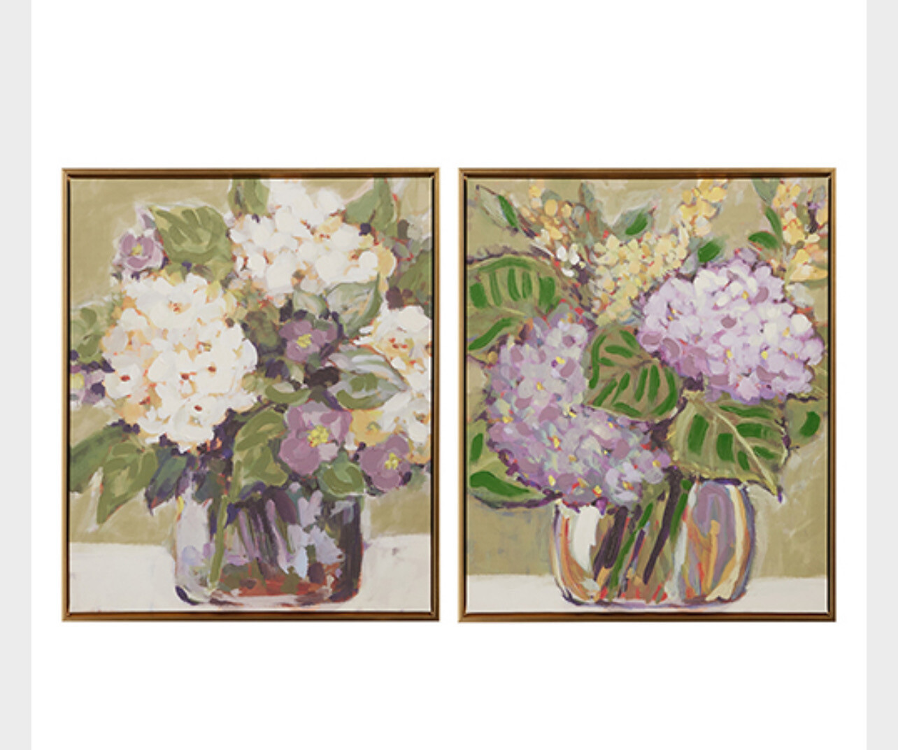 23.5" Hydrangea Wall Art