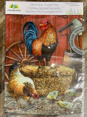Barn Chicken Flag