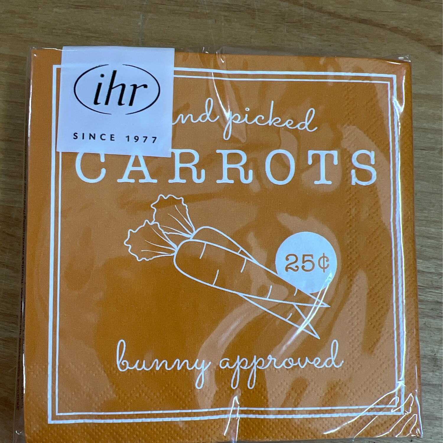 Hand Picked Carrots Cocktail Napkins