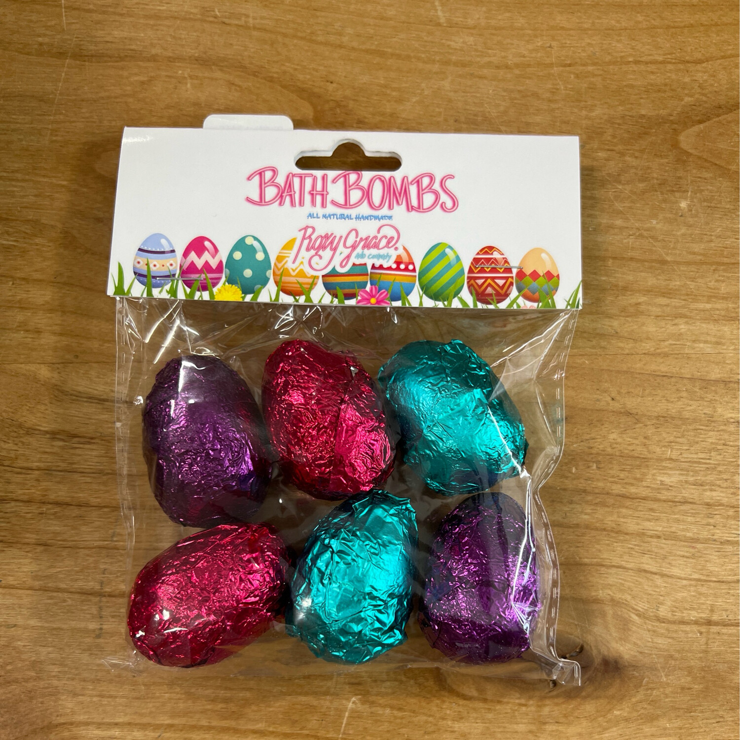 Egg Bath Bombs 6 pack