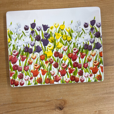 Tulips Rectangle Plate