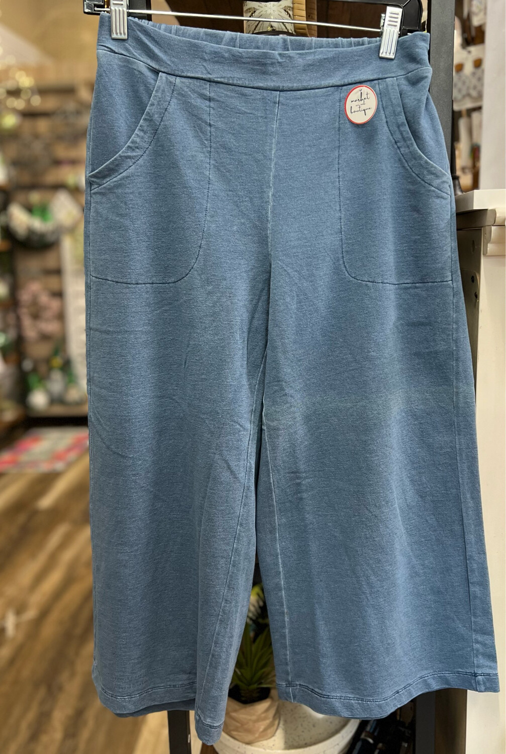 Breezy Denim Capri Pant