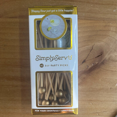 Sophistiplate 40ct Party Pick