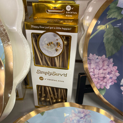 Sophistiplate 30ct LG Party Picks