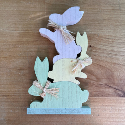 Pastel Bunny Stack
