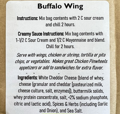 Signature Dip - Buffalo Wing