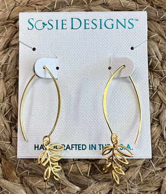 Vermeil Marquis Blossom Earrings