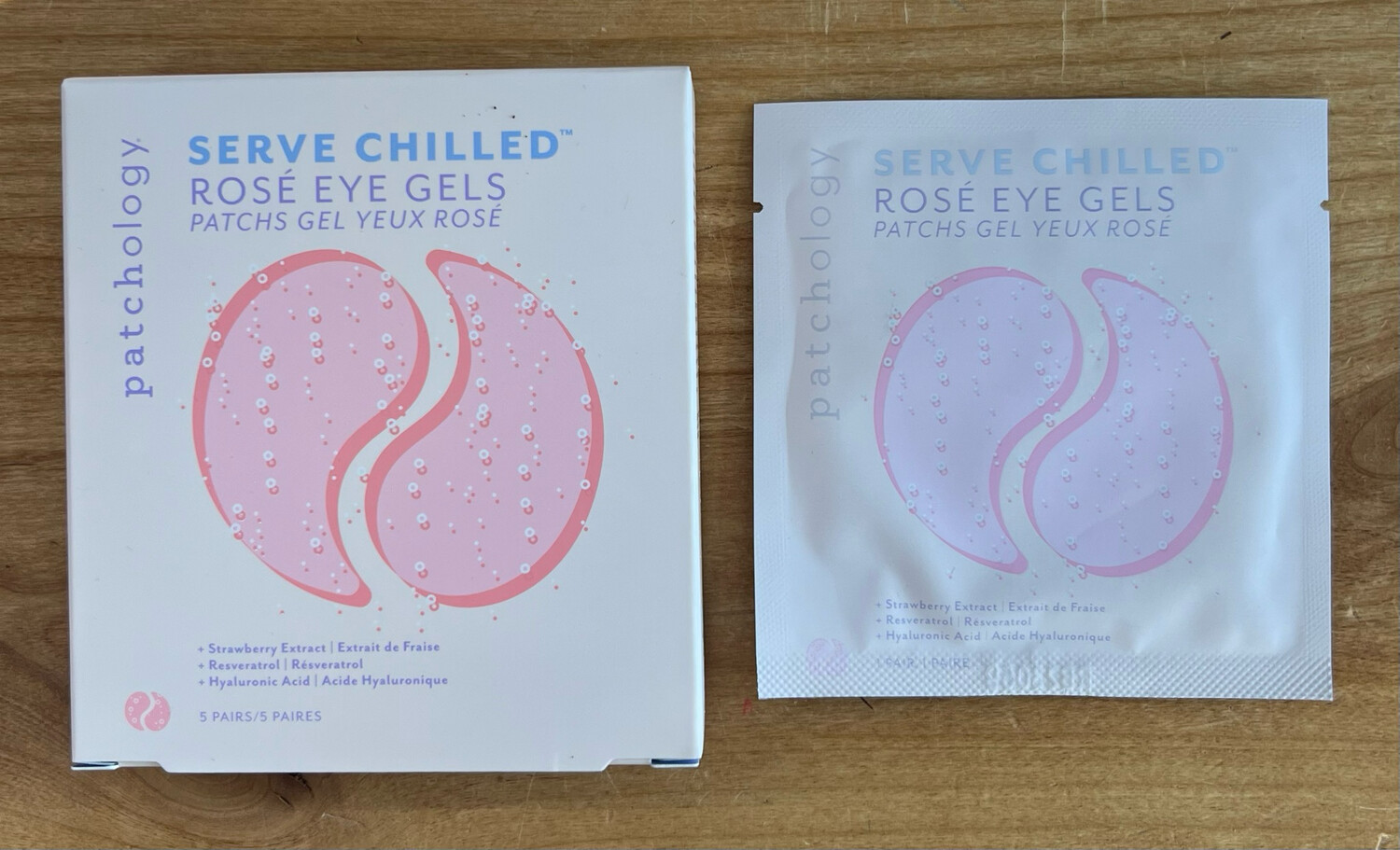 Chilled Rose Eye Gels