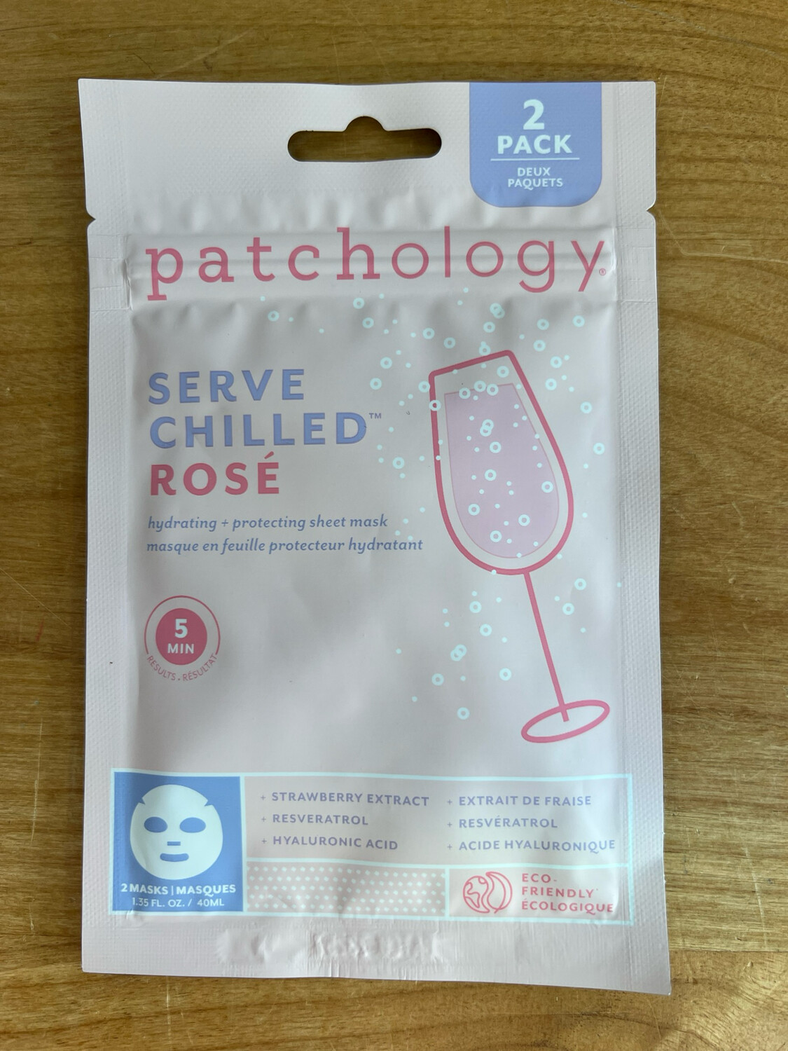 Patchology Chilled Rose Mask 2 Pack