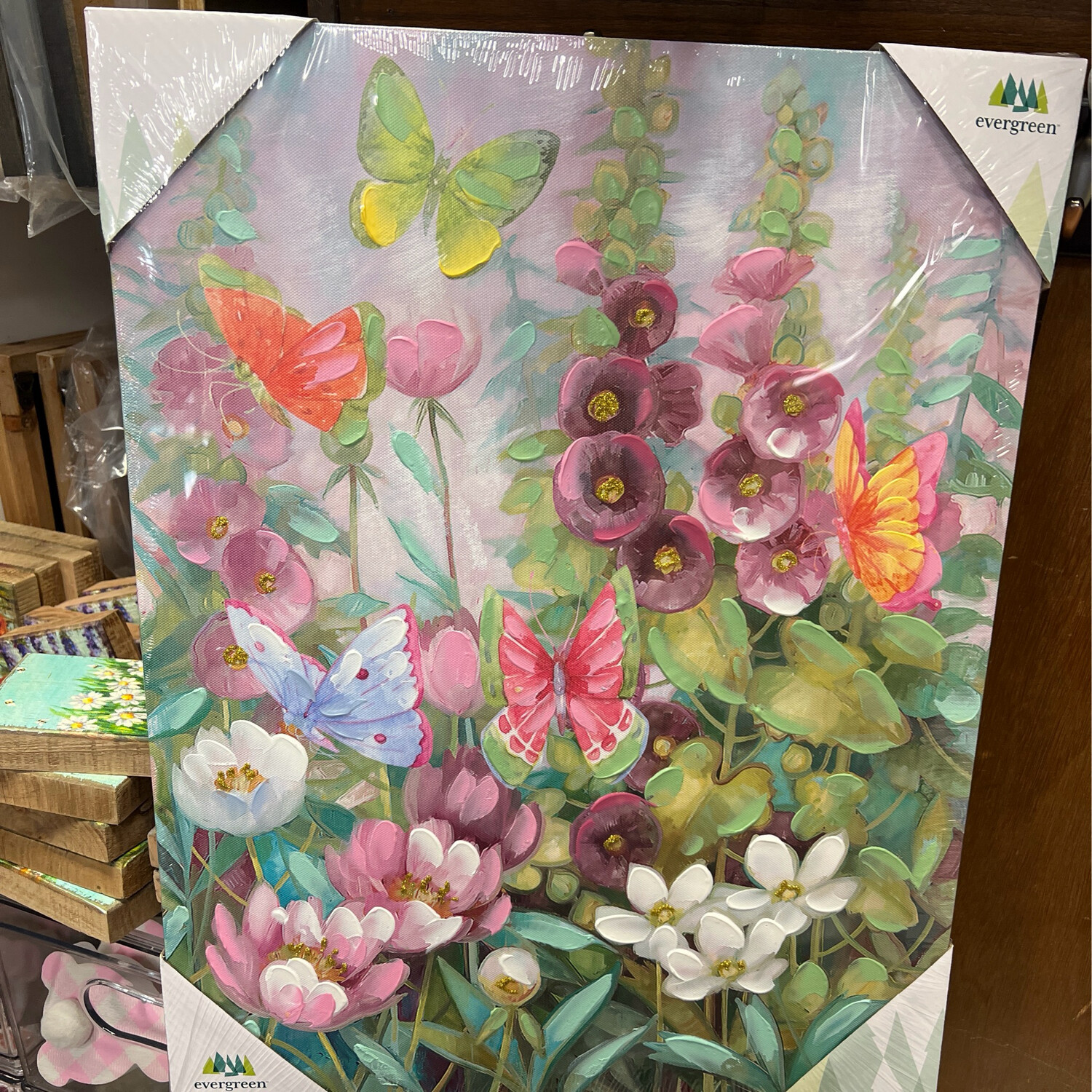 16" x 20" Butterfly Garden Canvas 16" x 20" Butterfly Garden Canvas