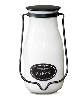Milkhouse 14oz Very Vanilla Milk Bottle Candle
